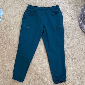 Figs Teal Jogger Pants